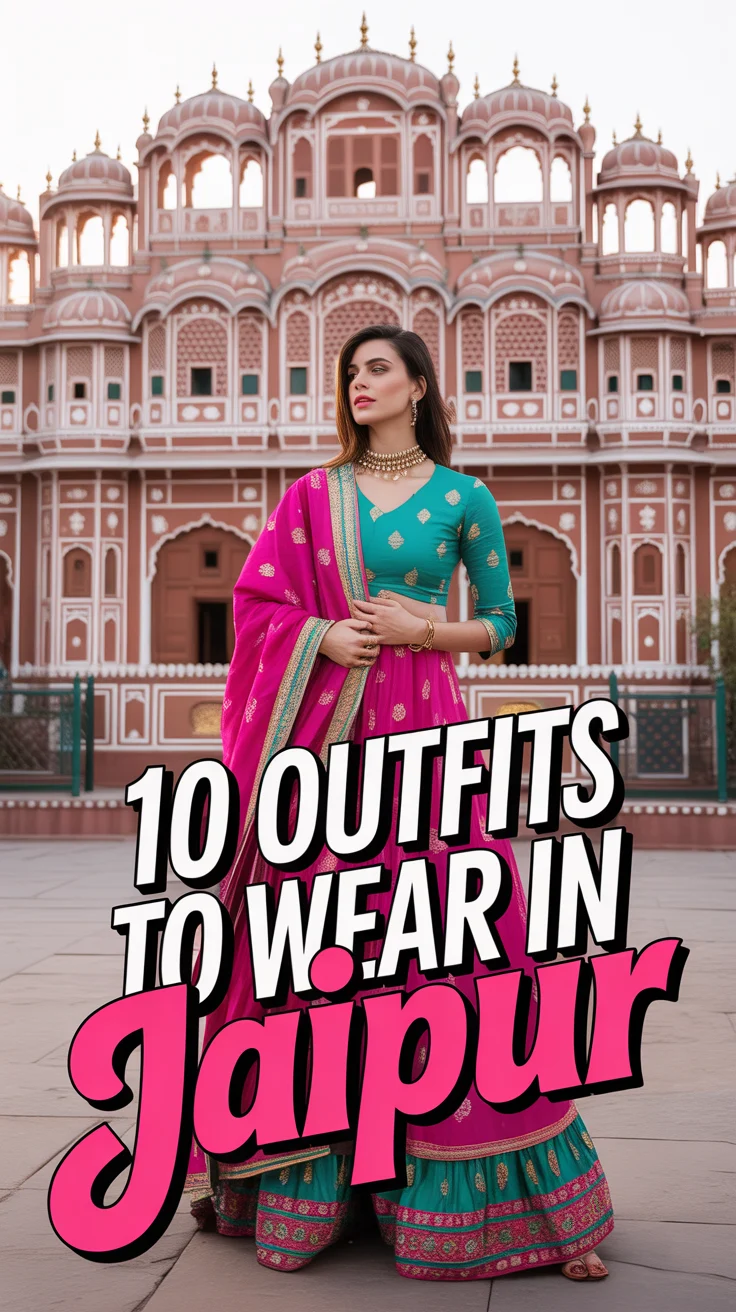 🌸 10 Outfits To Wear In Jaipur