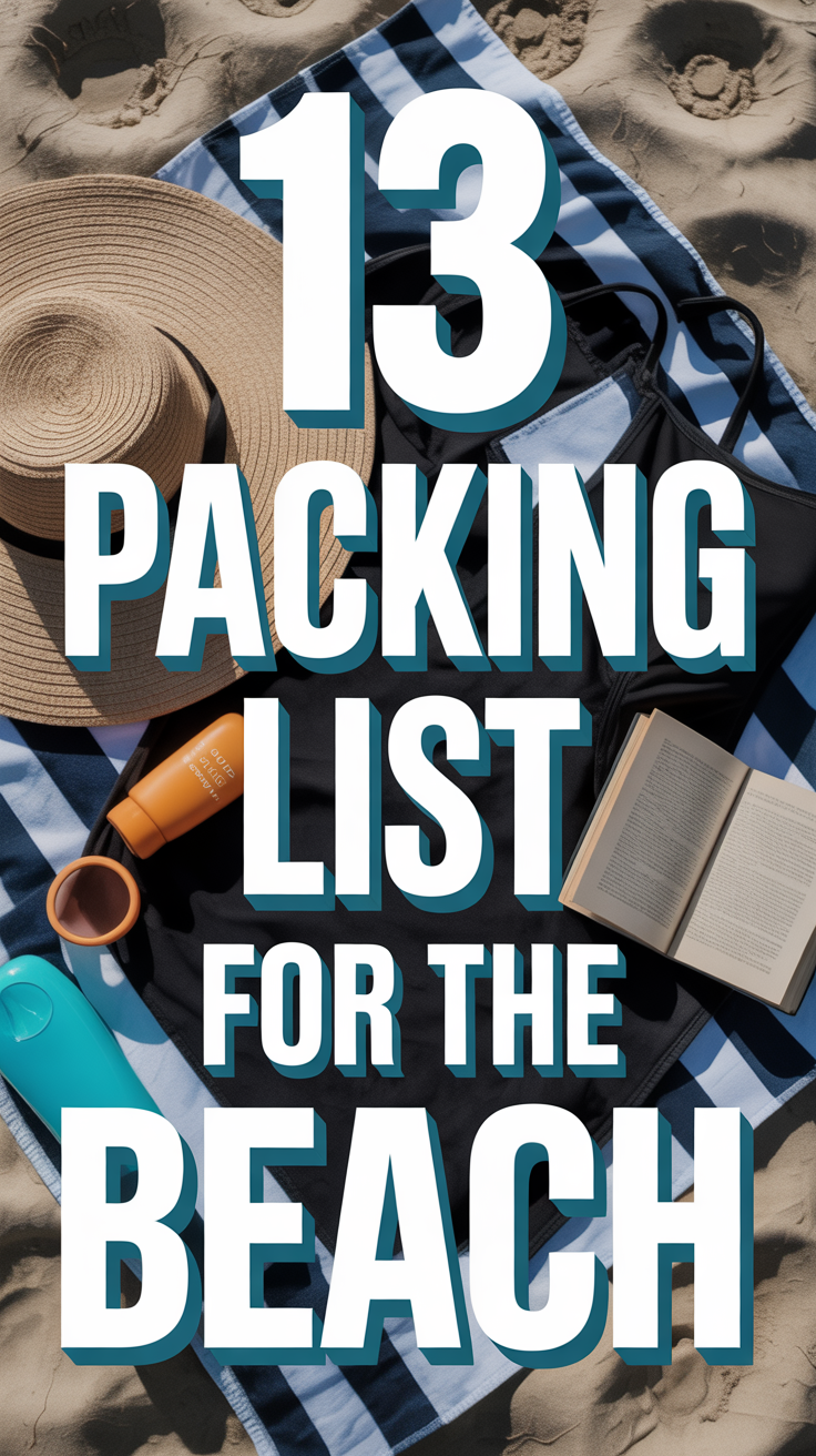 🌴 13 Packing List For The Beach