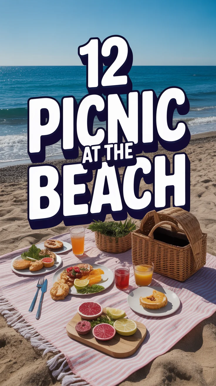 🌕 12 Picnic At The Beach