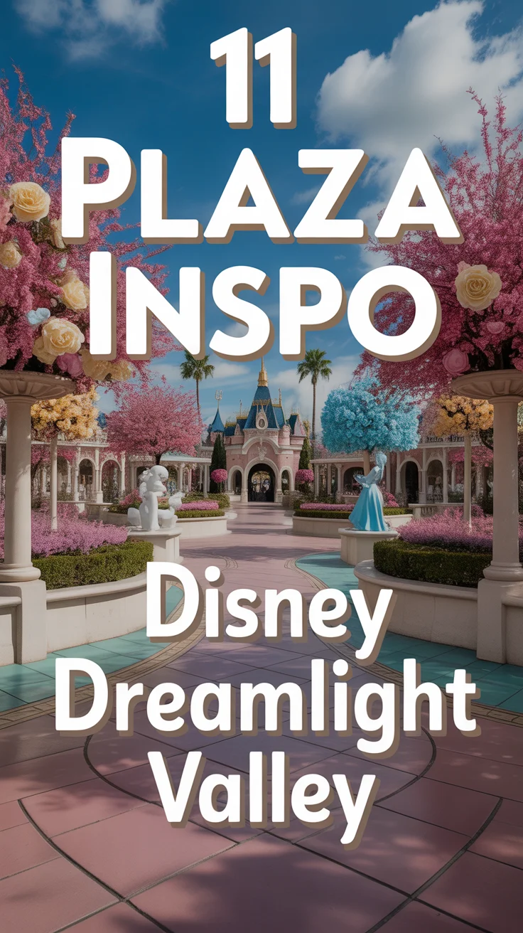 ✨ 11 Plaza Inspo Disney Dreamlight Valley