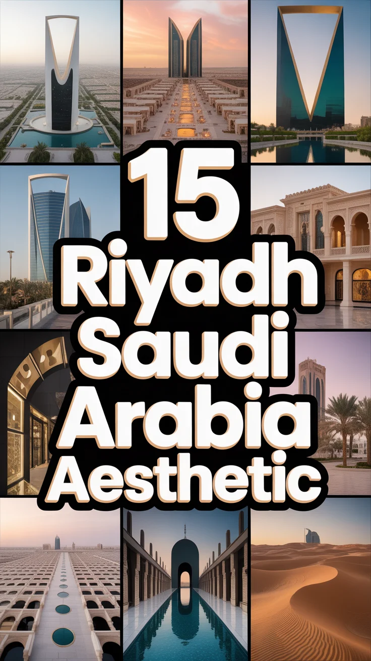 ✨ 15 Riyadh Saudi Arabia Aesthetic
