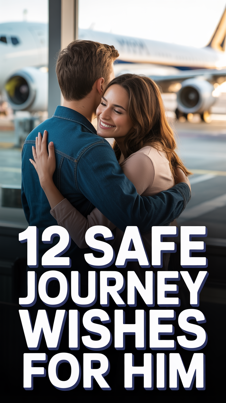 ✈️ 12 Safe Journey Wishes For Him