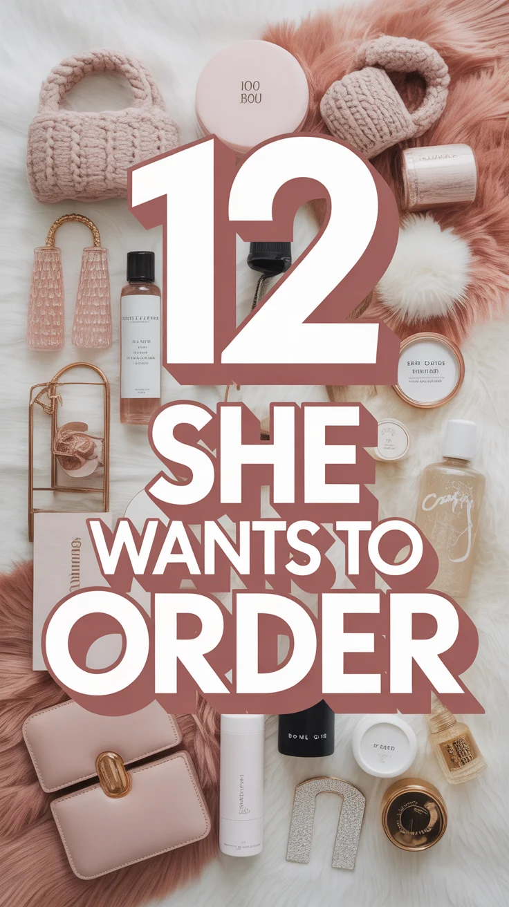 ✨ 12 She Wants To Order