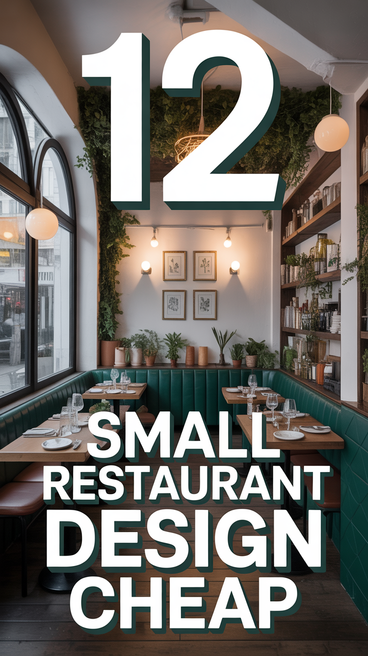 🍽️ 12 Small Restaurant Design Cheap