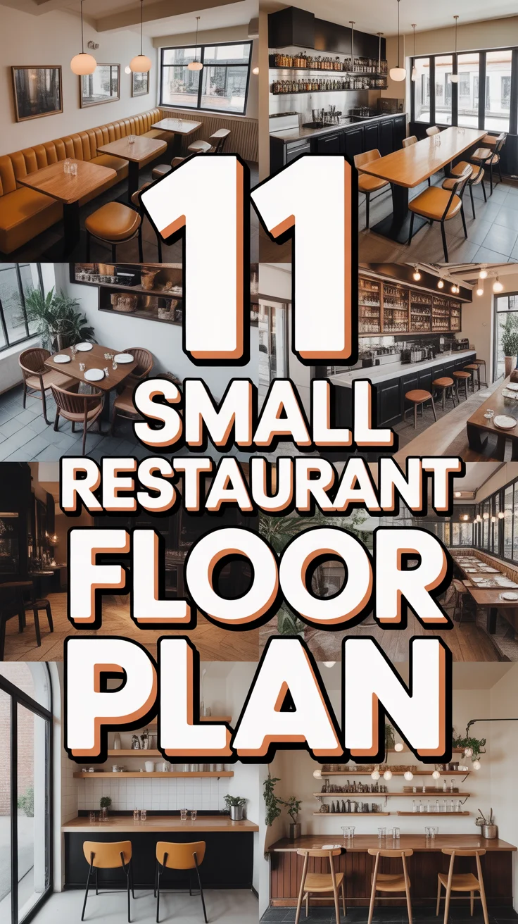 🍔 11 Small Restaurant Floor Plan