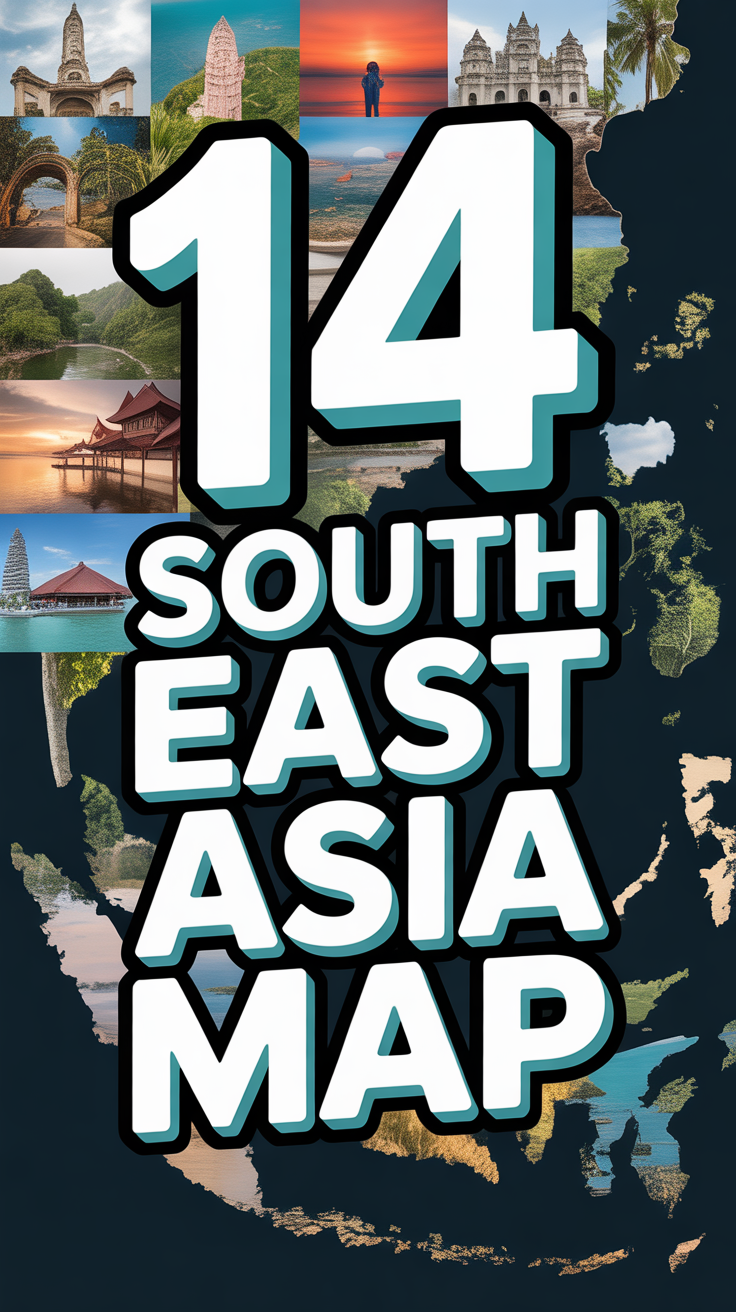 🗺️ 14 South East Asia Map