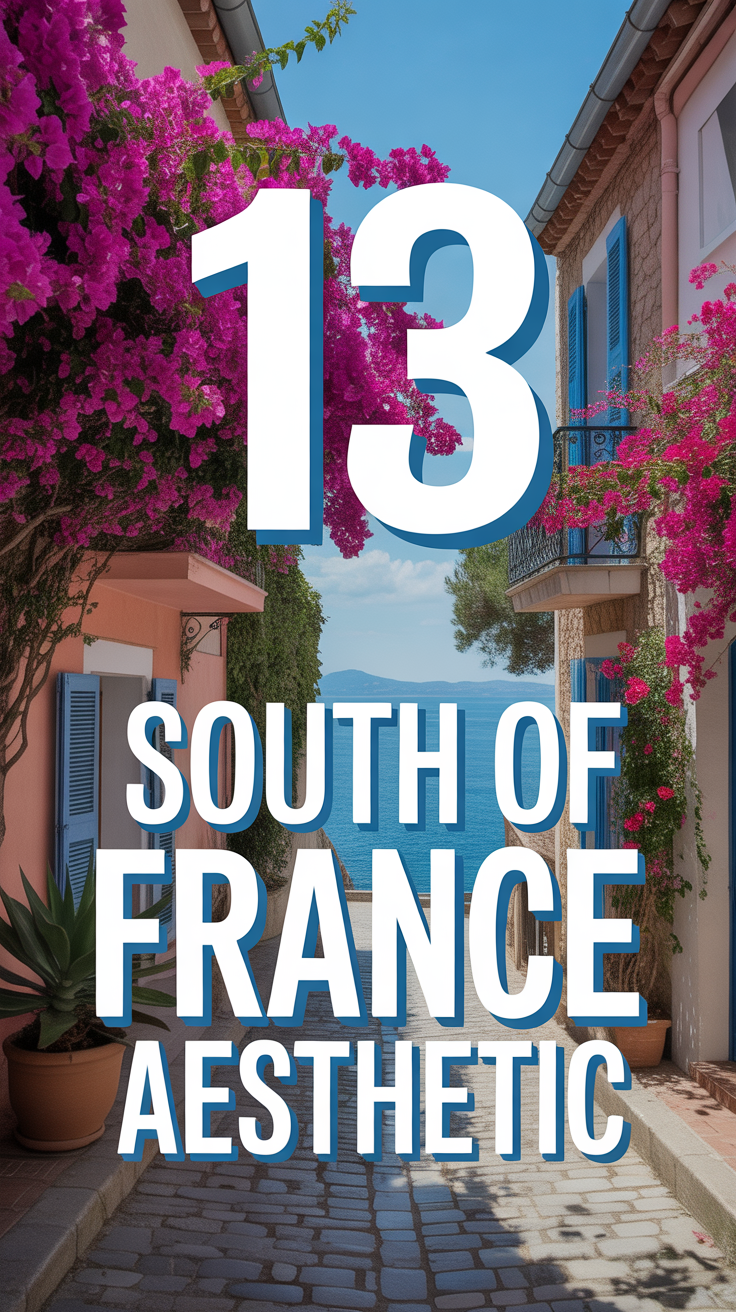 ☀️ 13 South Of France Aesthetic