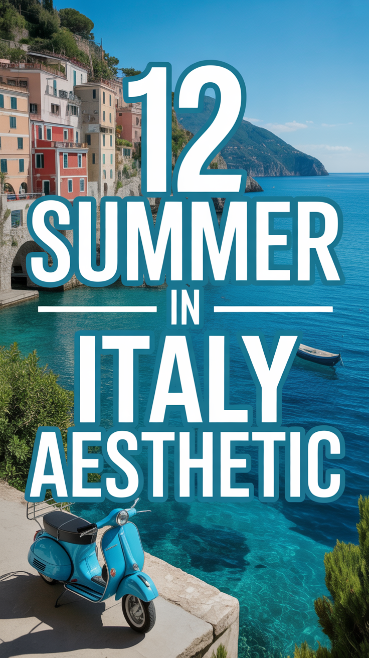 ☀️ 12 Summer In Italy Aesthetic
