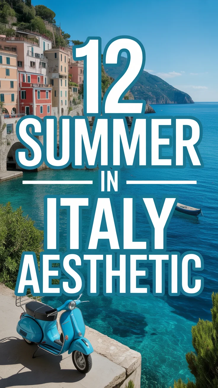 ☀️ 12 Summer In Italy Aesthetic