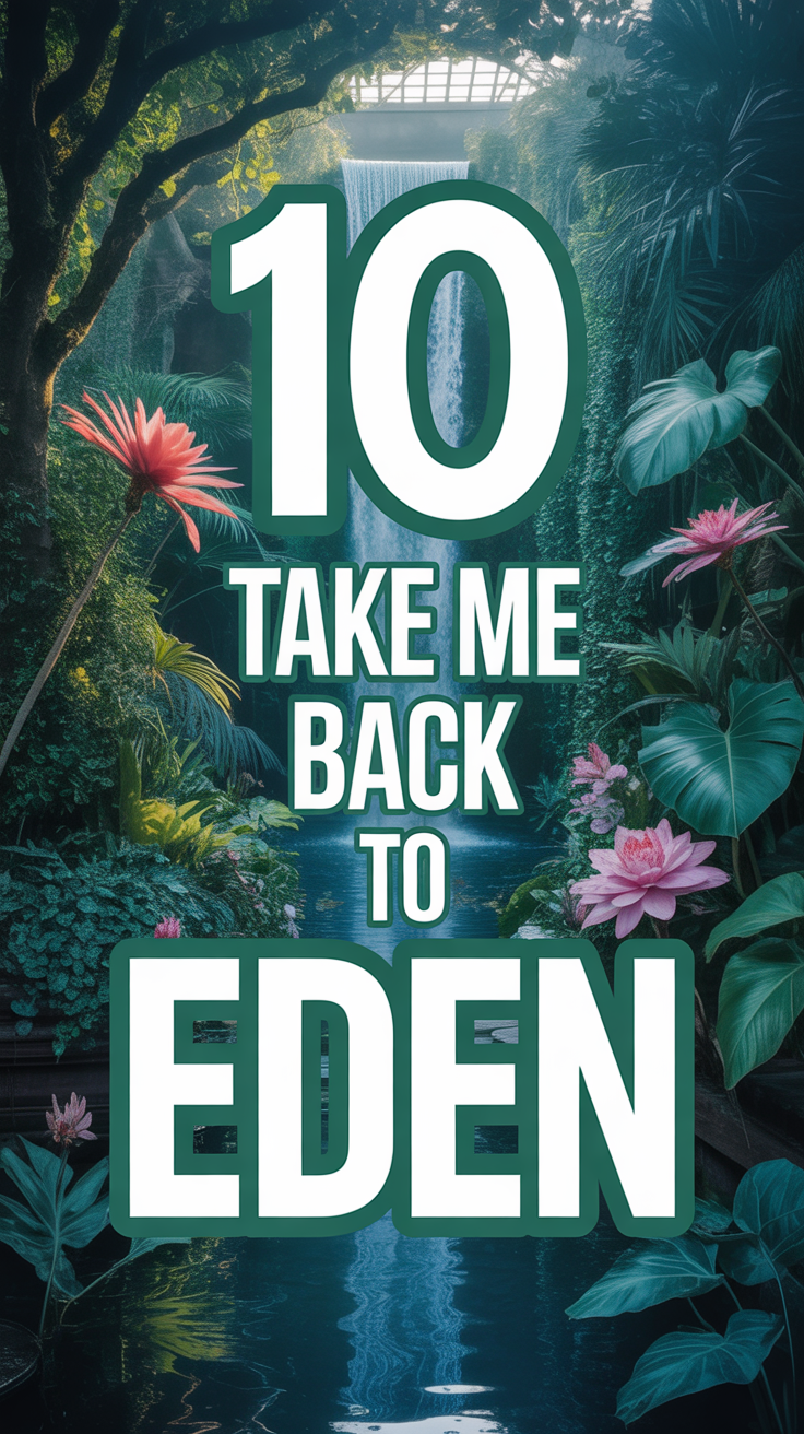 🌱 10 Take Me Back To Eden