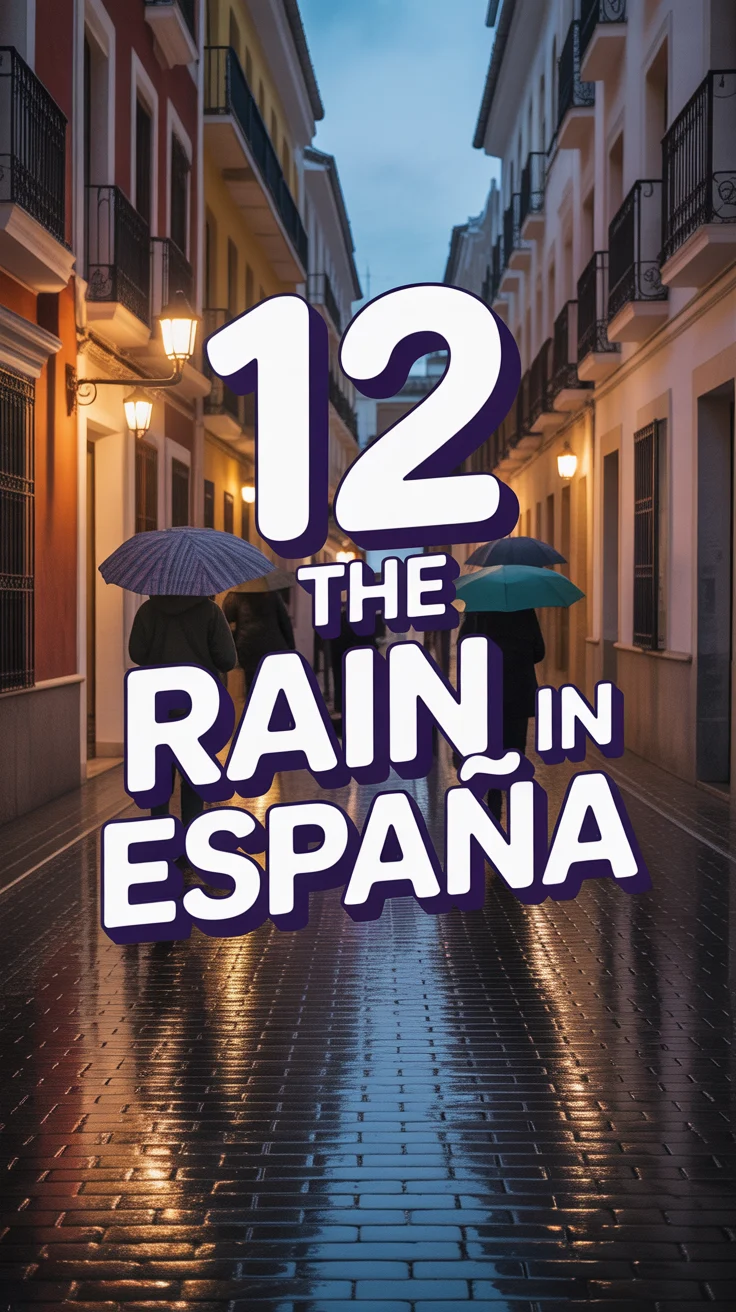 🌧️ 12 The Rain In España