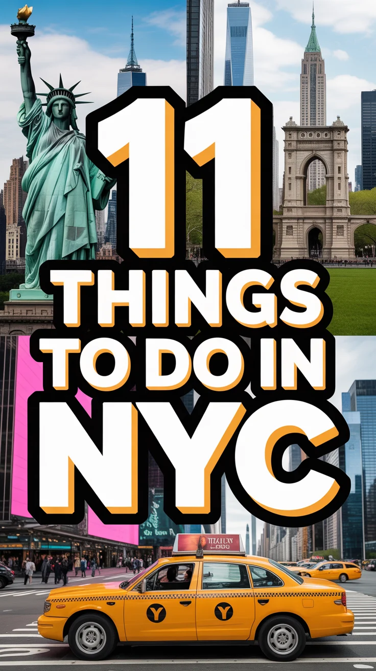 🍎 11 Things To Do In NYC