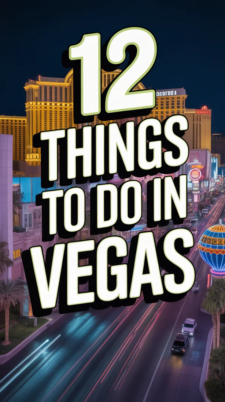 🎰 12 Things To Do In Vegas