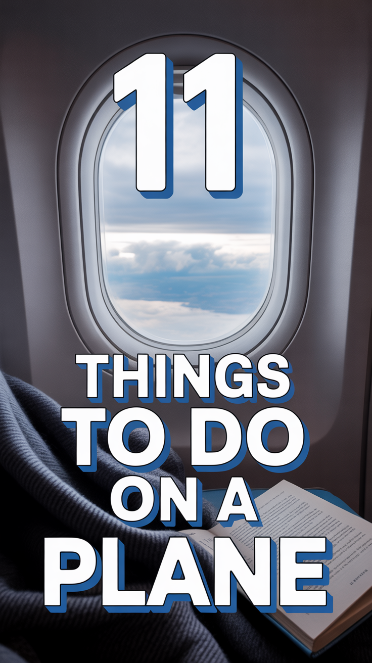 ✈️ 11 Things To Do On A Plane