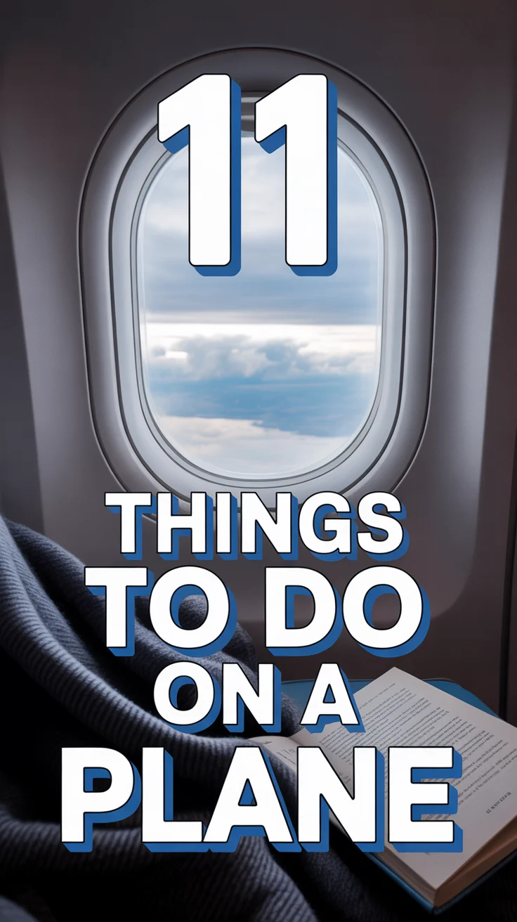 ✈️ 11 Things To Do On A Plane
