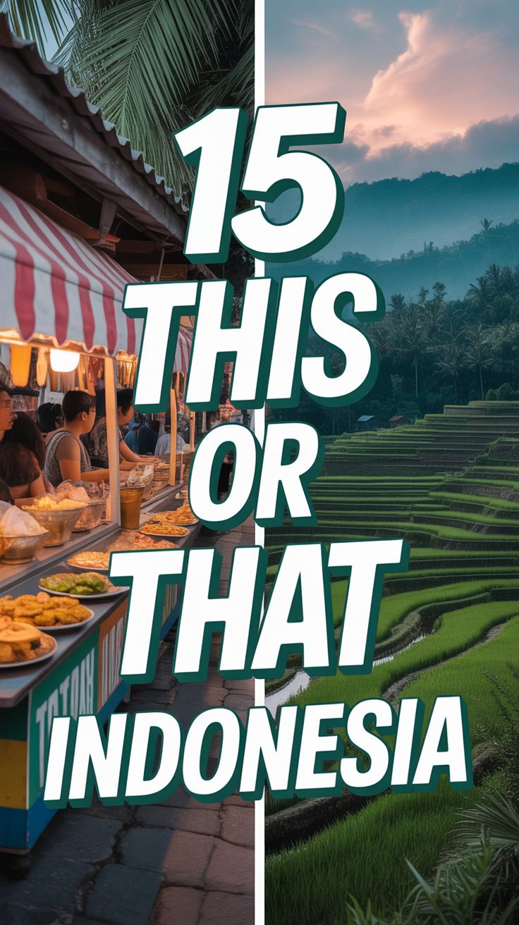 🌴 15 This Or That Indonesia