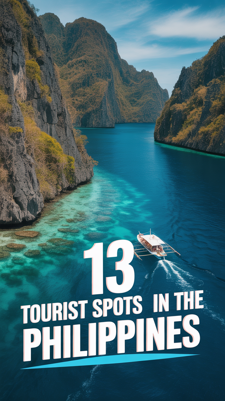 🏝️ 13 Tourist Spots In The Philippines