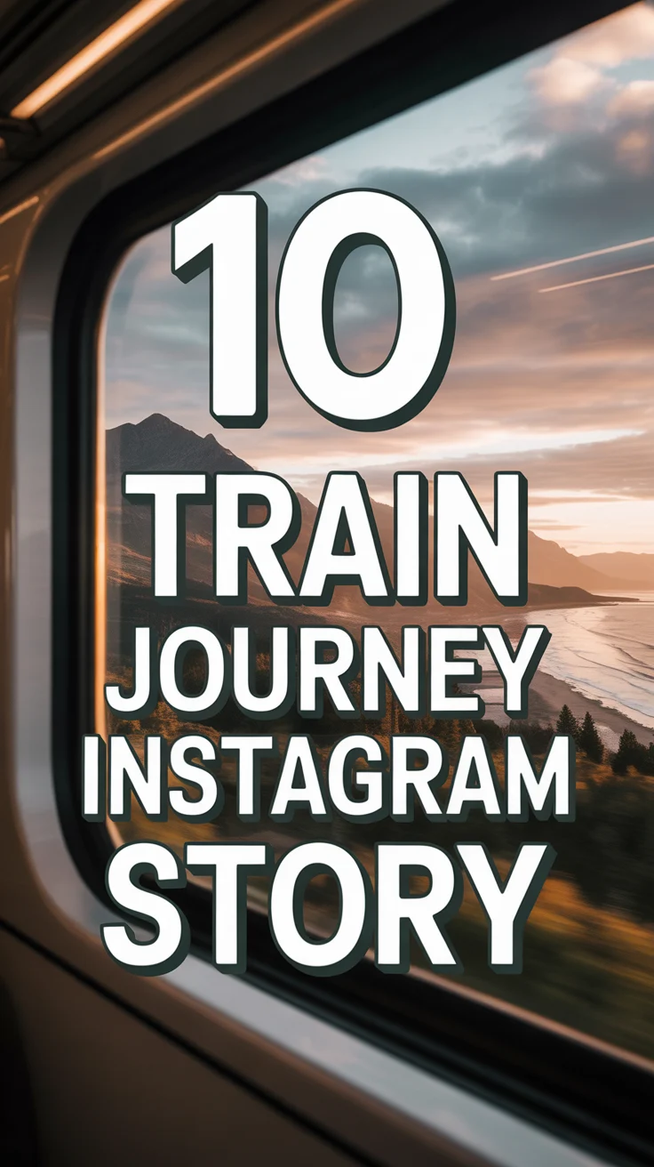 🚆 10 Train Journey Instagram Story