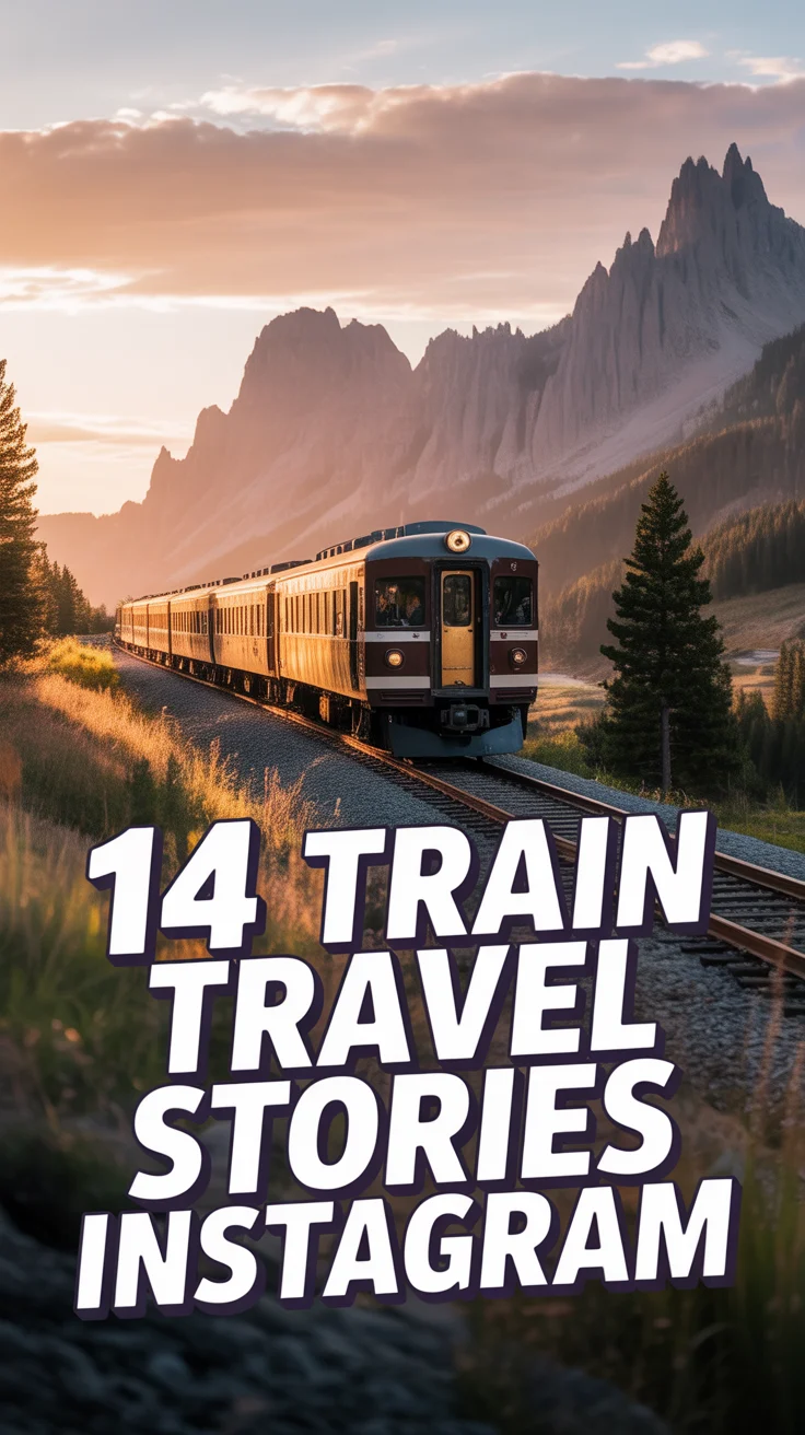 🚂 14 Train Travel Stories Instagram