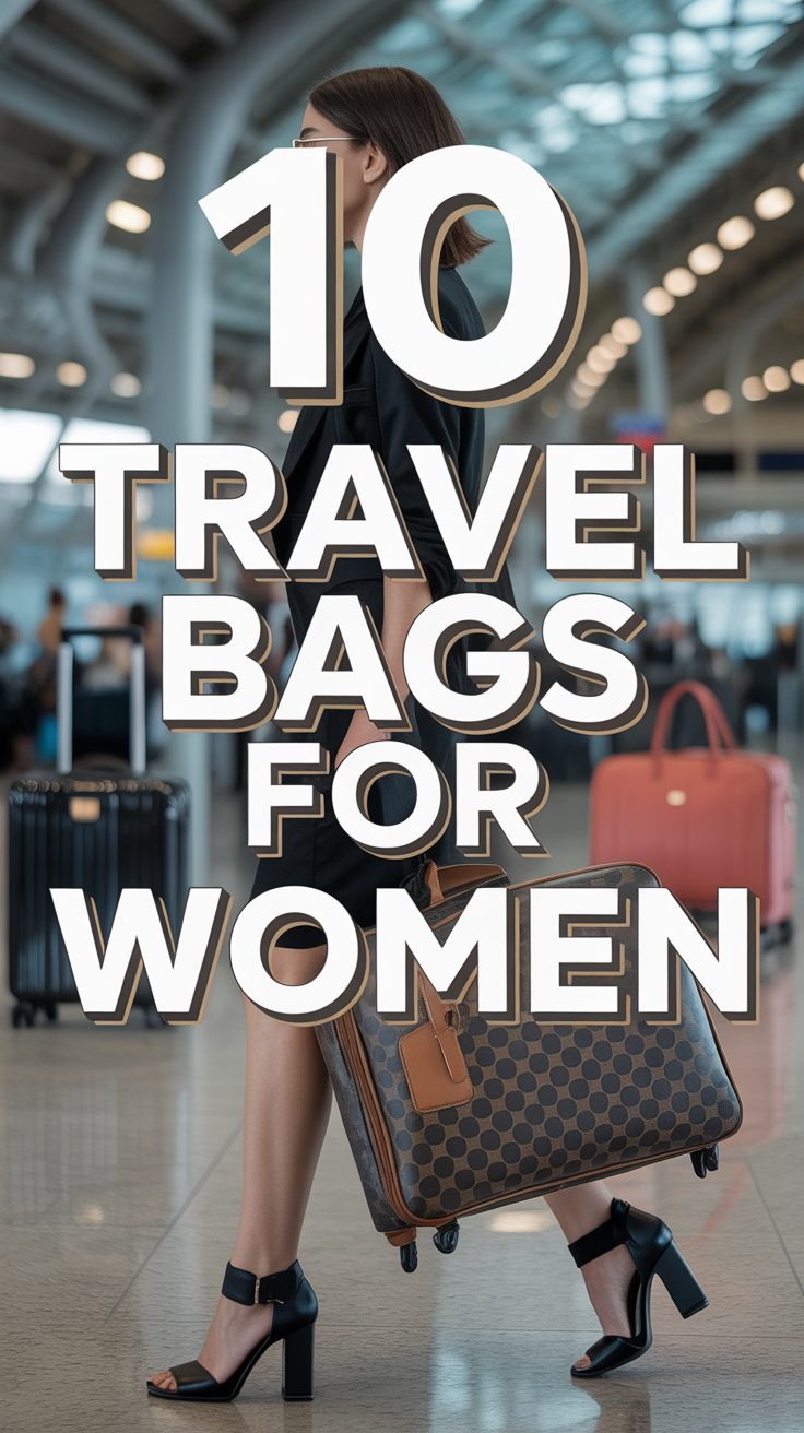 ✈️ 10 Travel Bags For Women