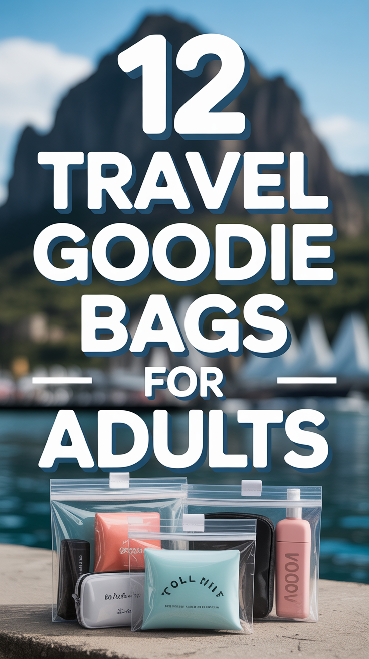 ✈️ 12 Travel Goodie Bags For Adults