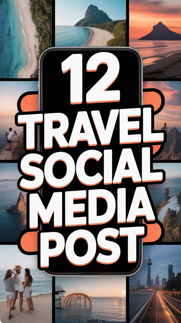✈️ 12 Travel Social Media Post