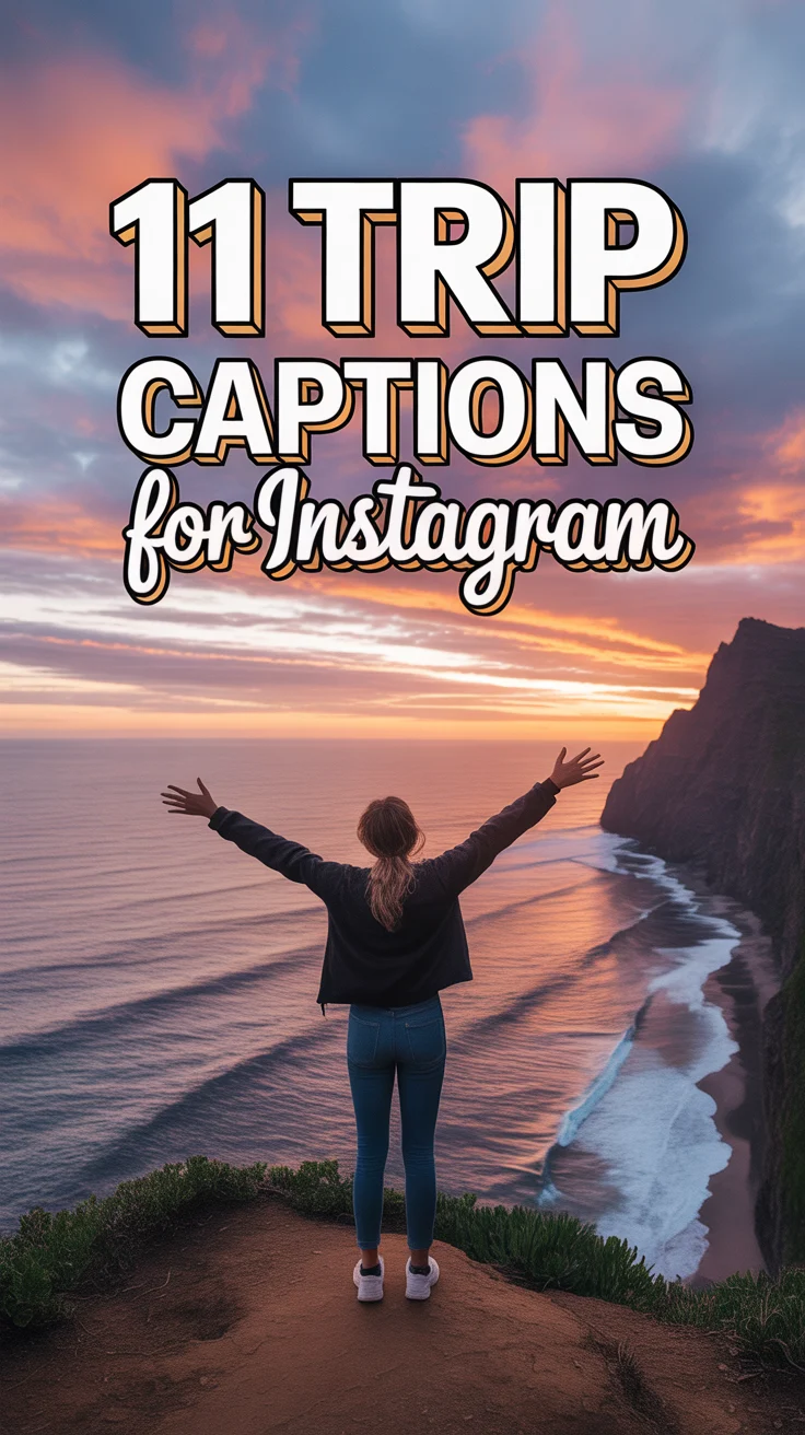✈️ 11 Trip Captions For Instagram