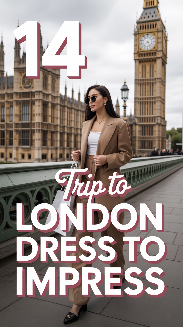 🇬🇧 14 Trip To London Dress To Impress