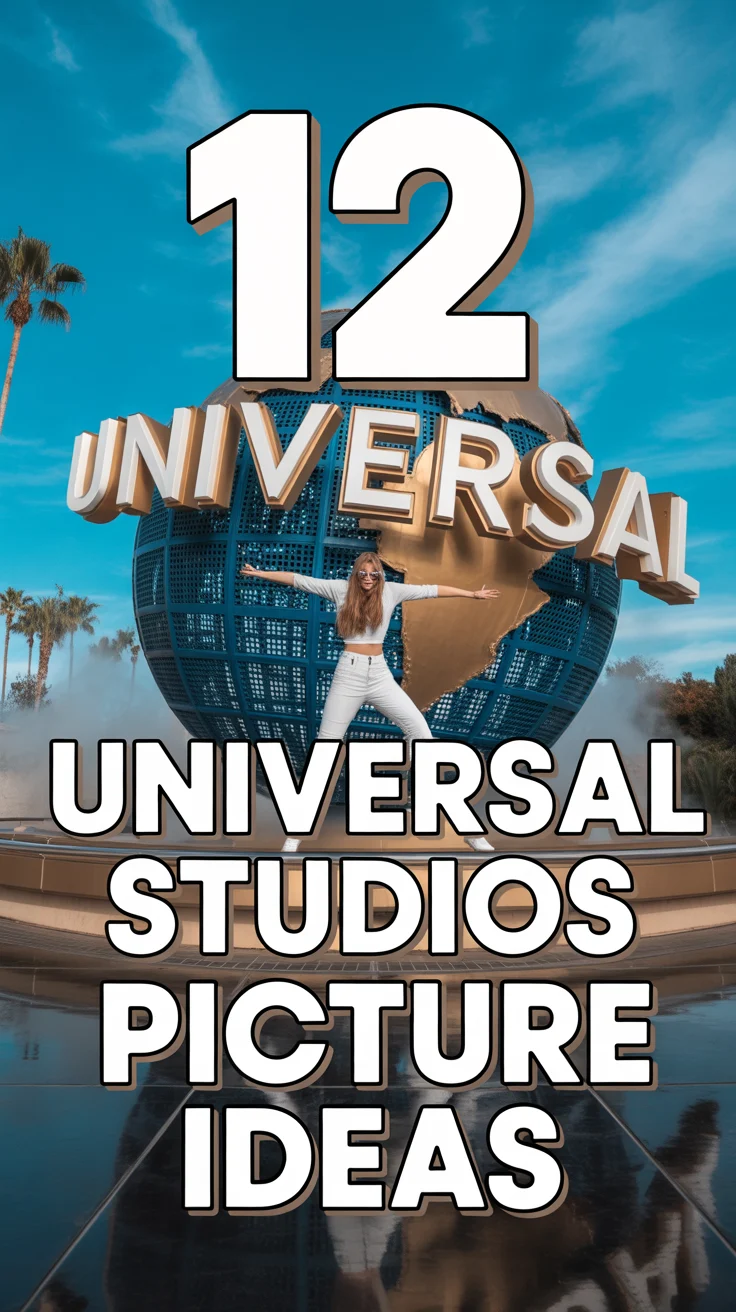 📸 12 Universal Studios Picture Ideas