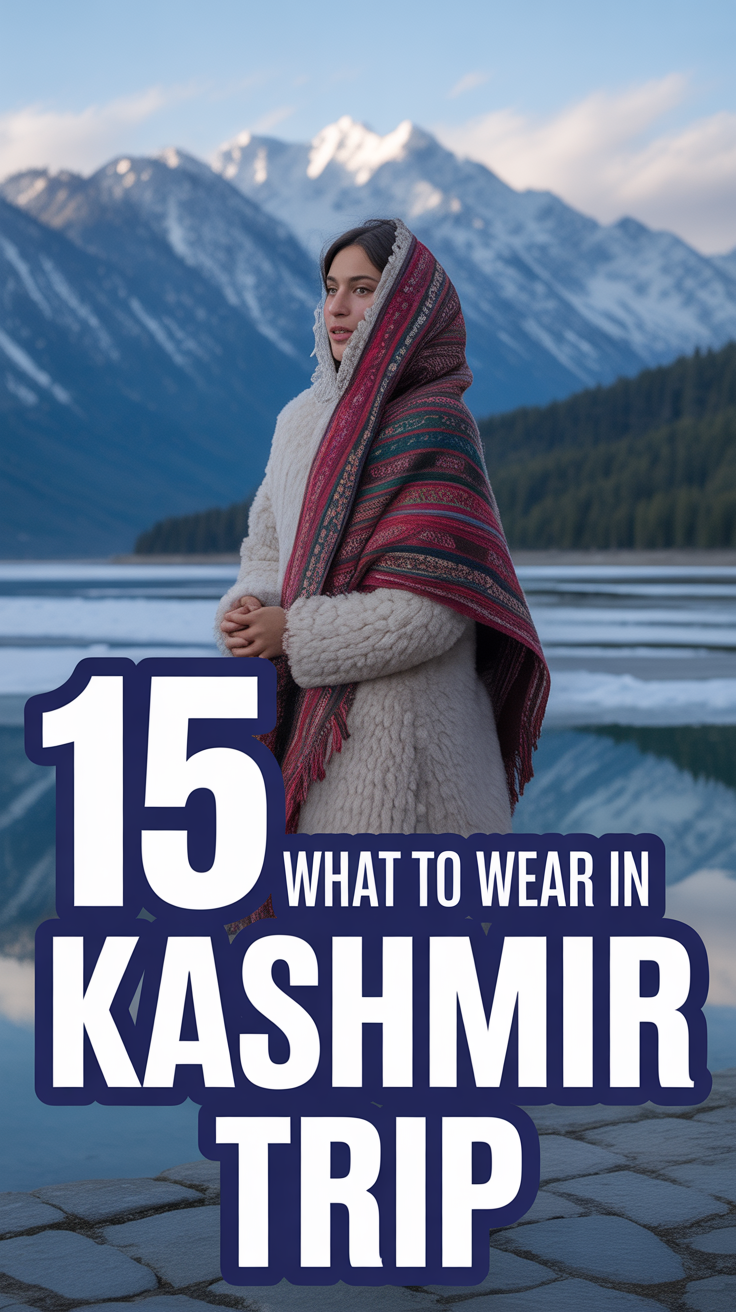 🏔️ 15 What To Wear In Kashmir Trip