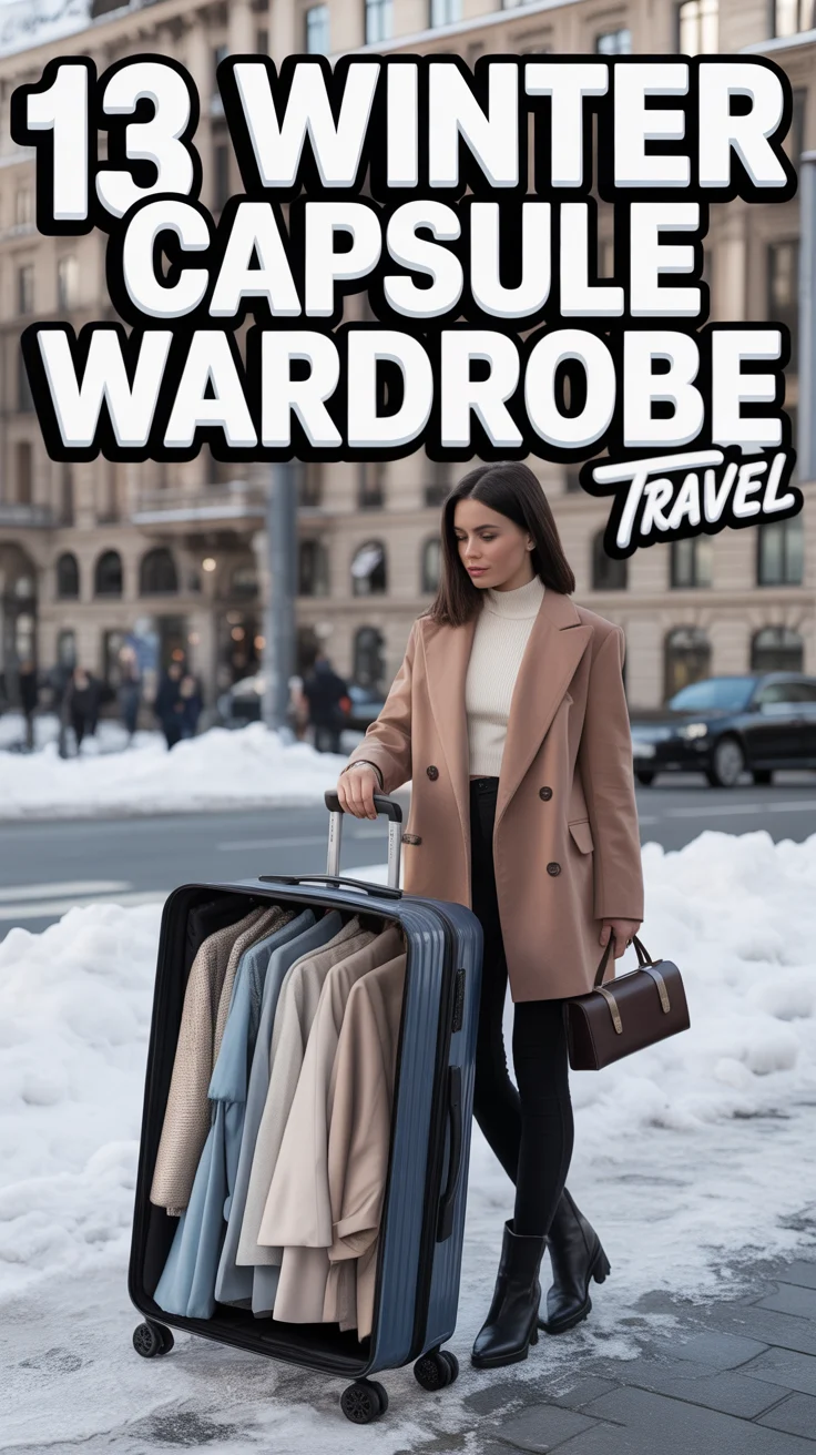 🎆 13 Winter Capsule Wardrobe Travel