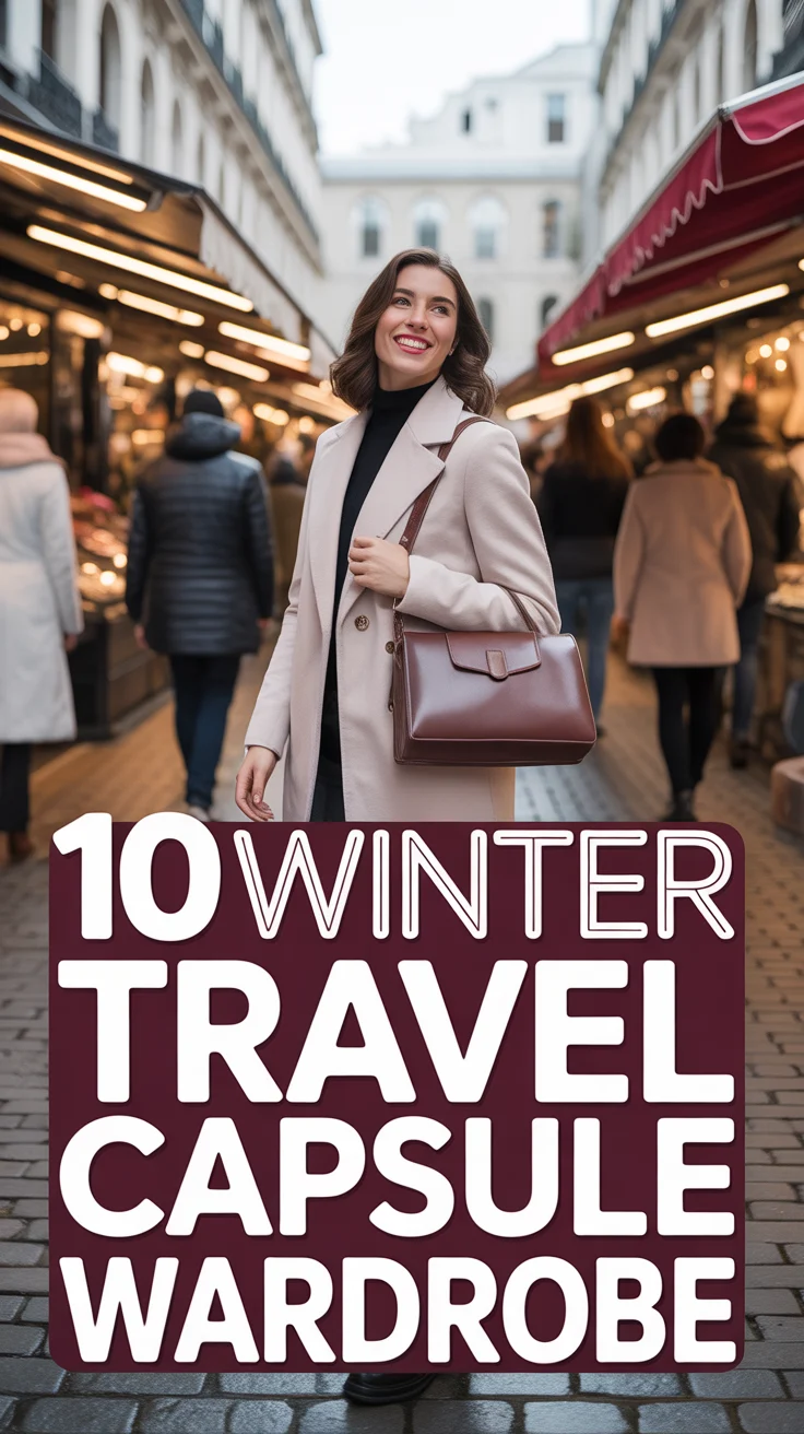 ❄️ 10 Winter Travel Capsule Wardrobe