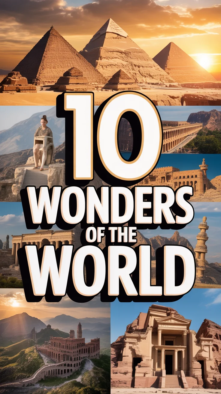 🌍 10 Wonders Of The World