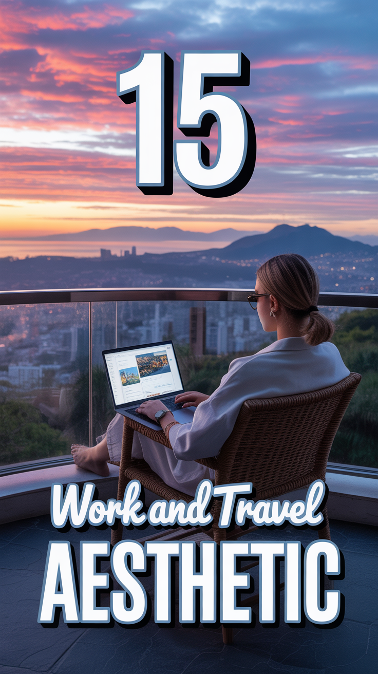 🌍 15 Work And Travel Aesthetic