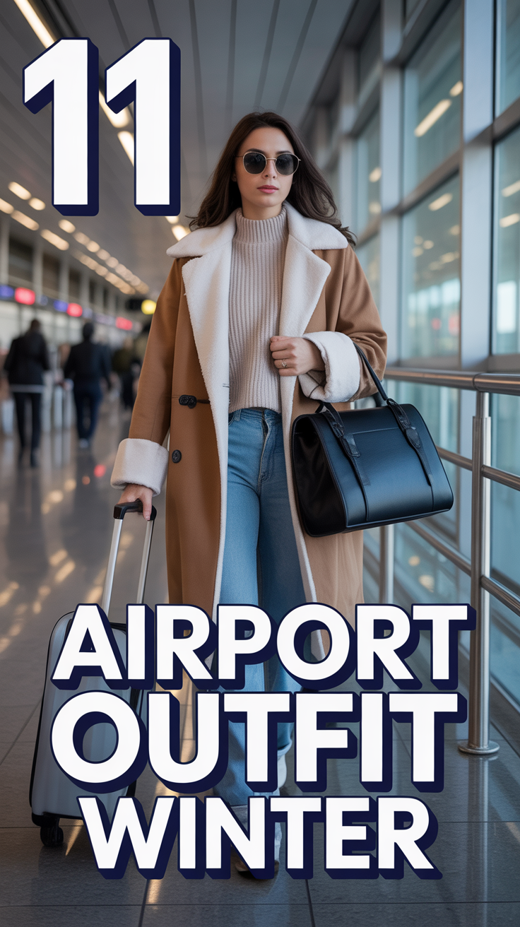 ✈️ 11 Airport Outfit Winter