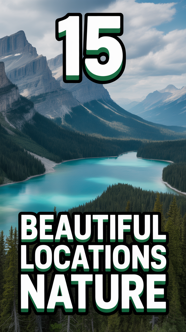 🌍 15 Beautiful Locations Nature
