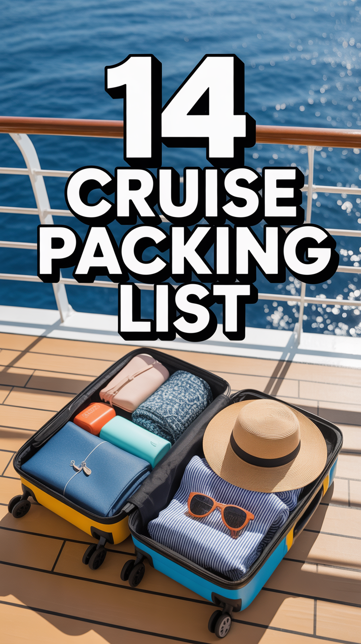 🚢 14 Cruise Packing List