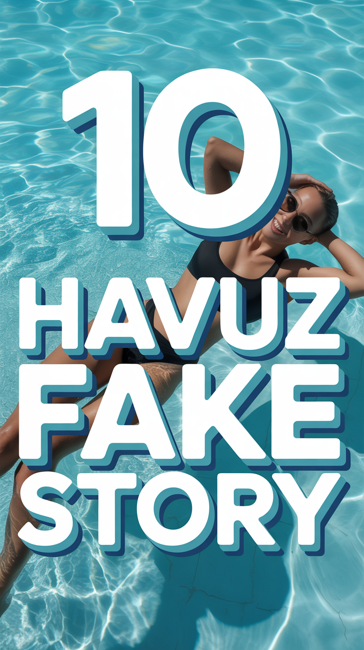 🏊‍♀️ 10 Havuz Fake Story