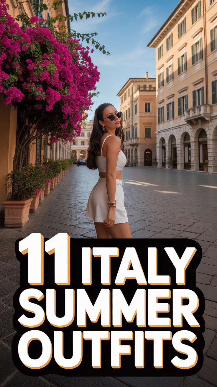 ☀️ 11 Italy Summer Outfits