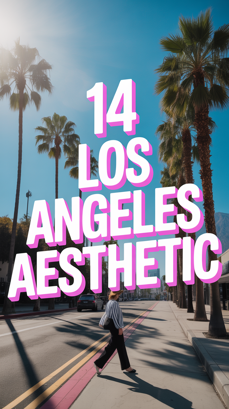 ✨ 14 Los Angeles Aesthetic