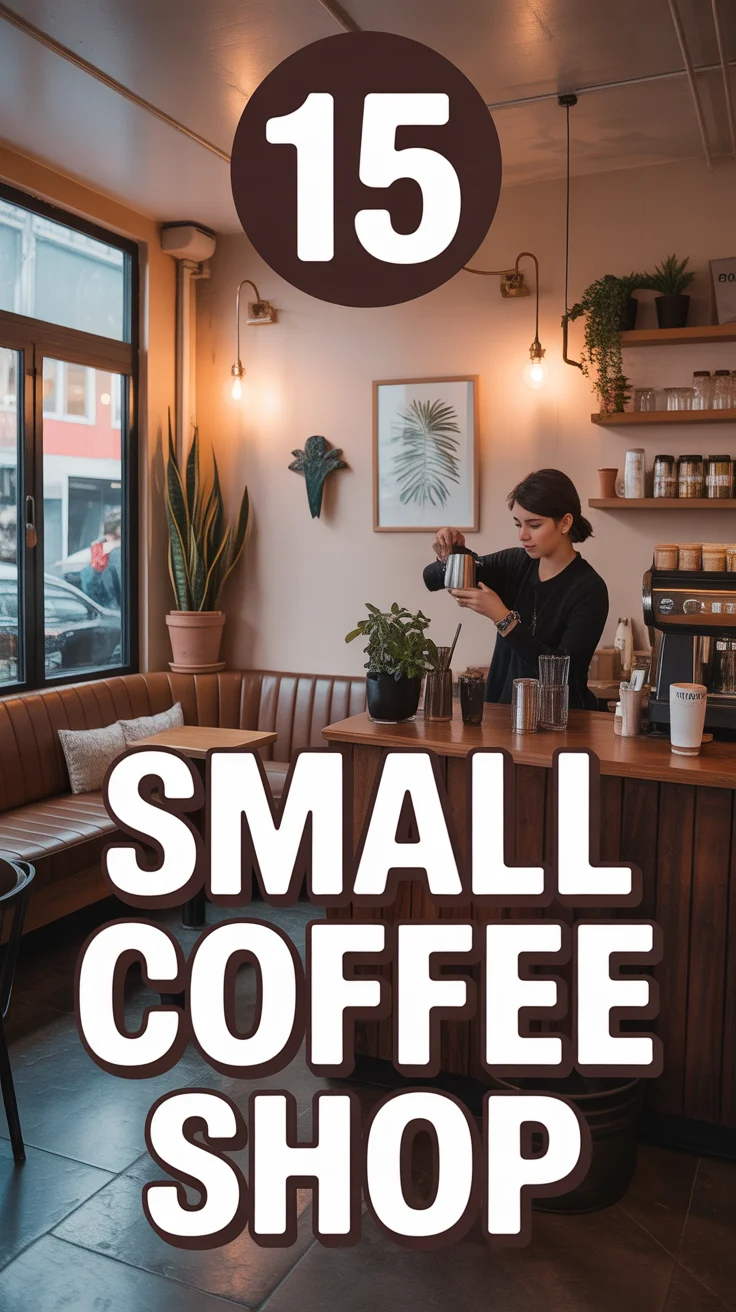 ☕ 15 Small Coffee Shop