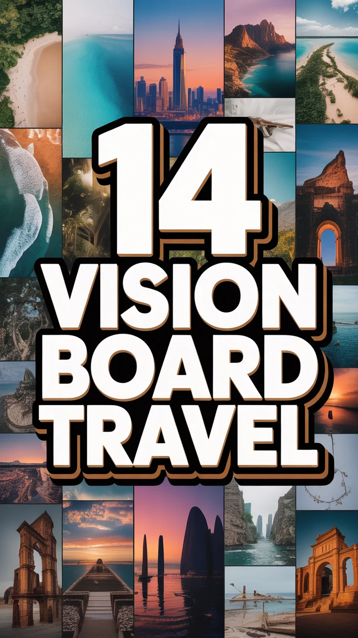 ✈️ 14 Vision Board Travel
