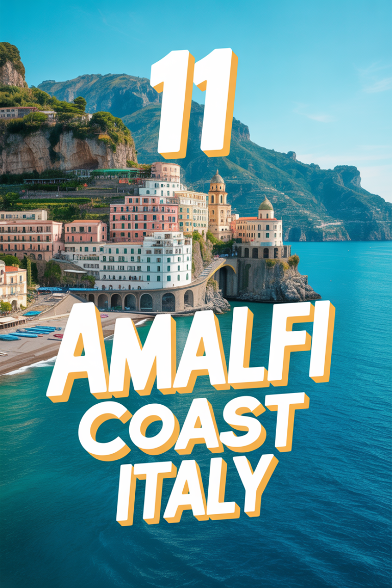 🍋 11 Amalfi Coast Italy