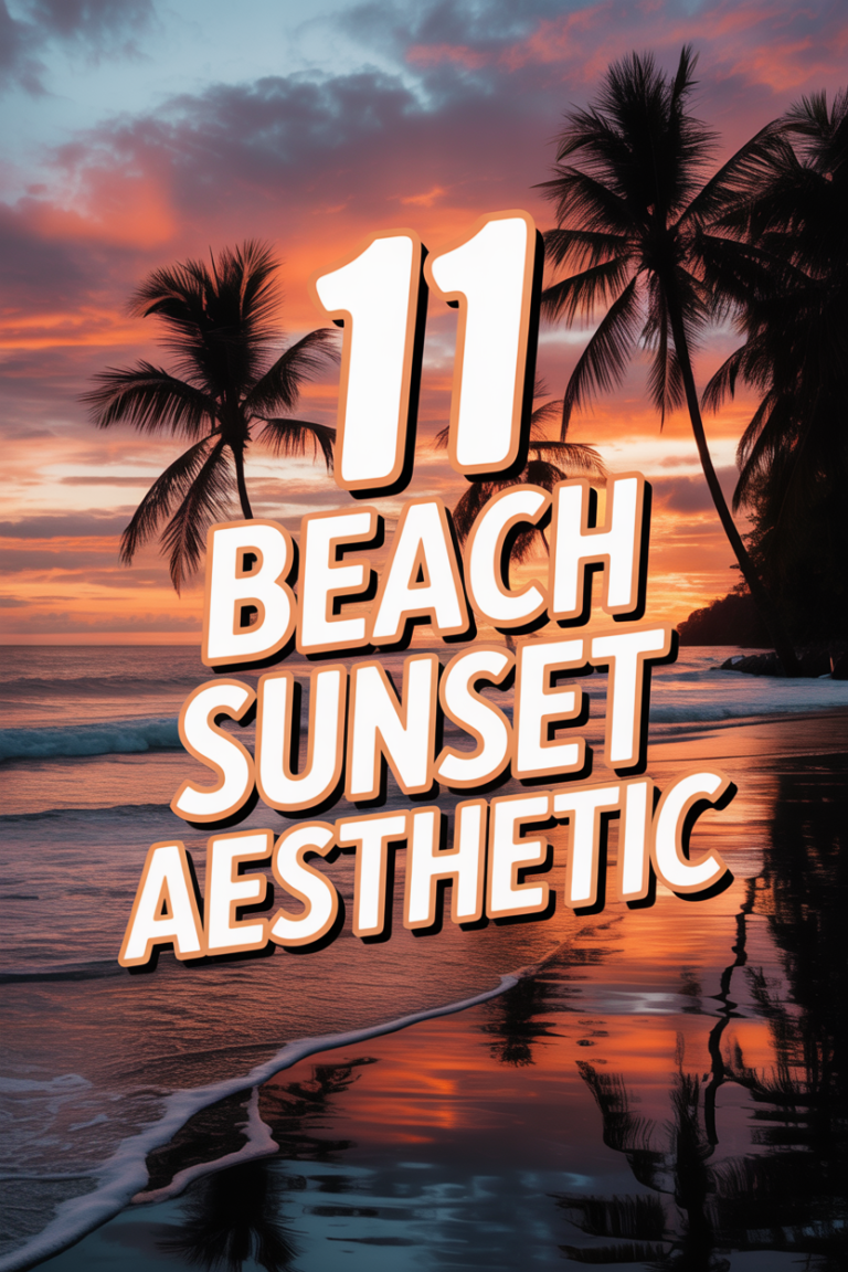 🌅 11 Beach Sunset Aesthetic