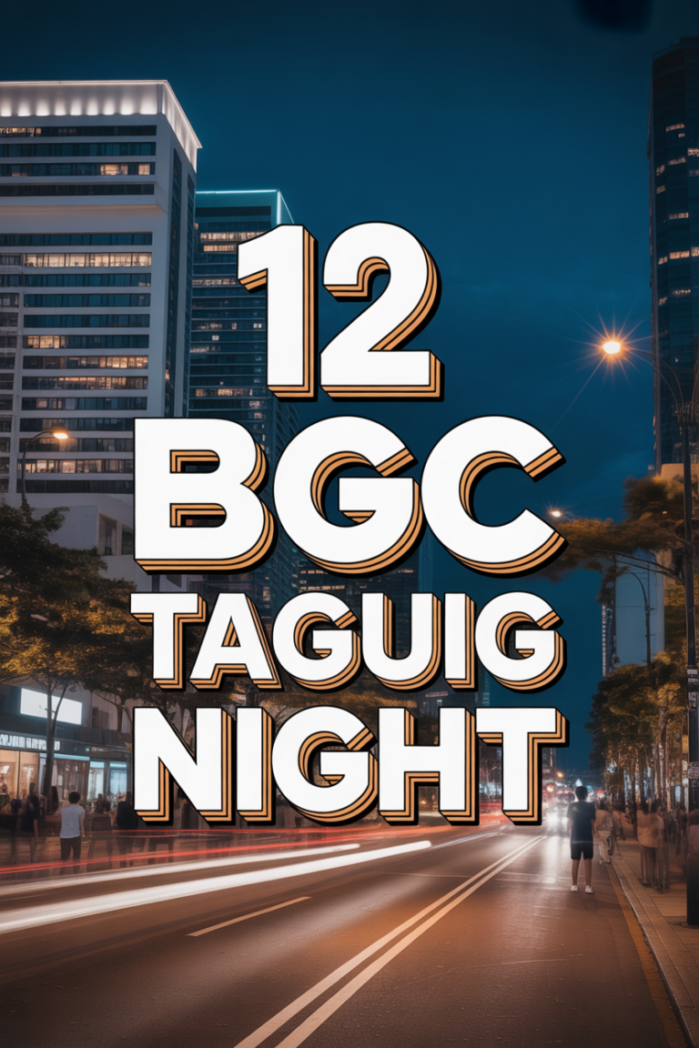 🍺 12 Bgc Taguig Night