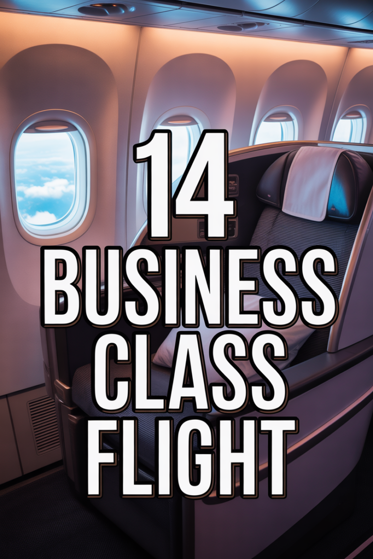 🛫 14 Business Class Flight