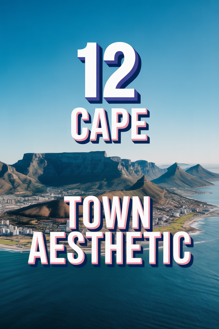 ⛰️ 12 Cape Town Aesthetic