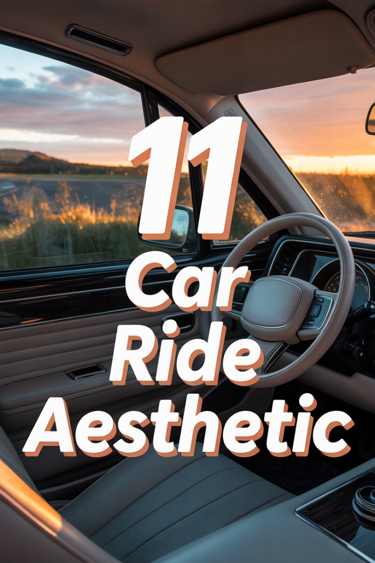 🚗 11 Car Ride Aesthetic