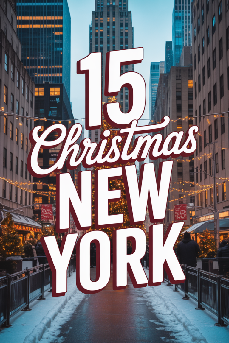 🎄 15 Christmas New York