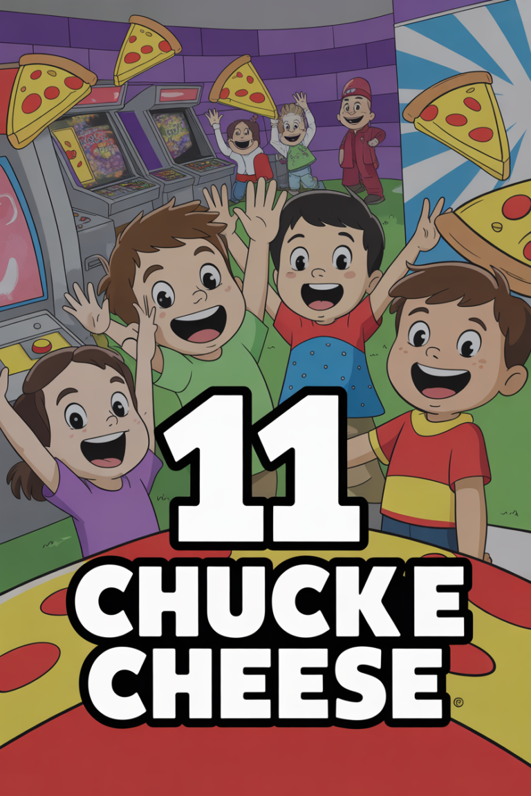🍕 11 Chuck E Cheese